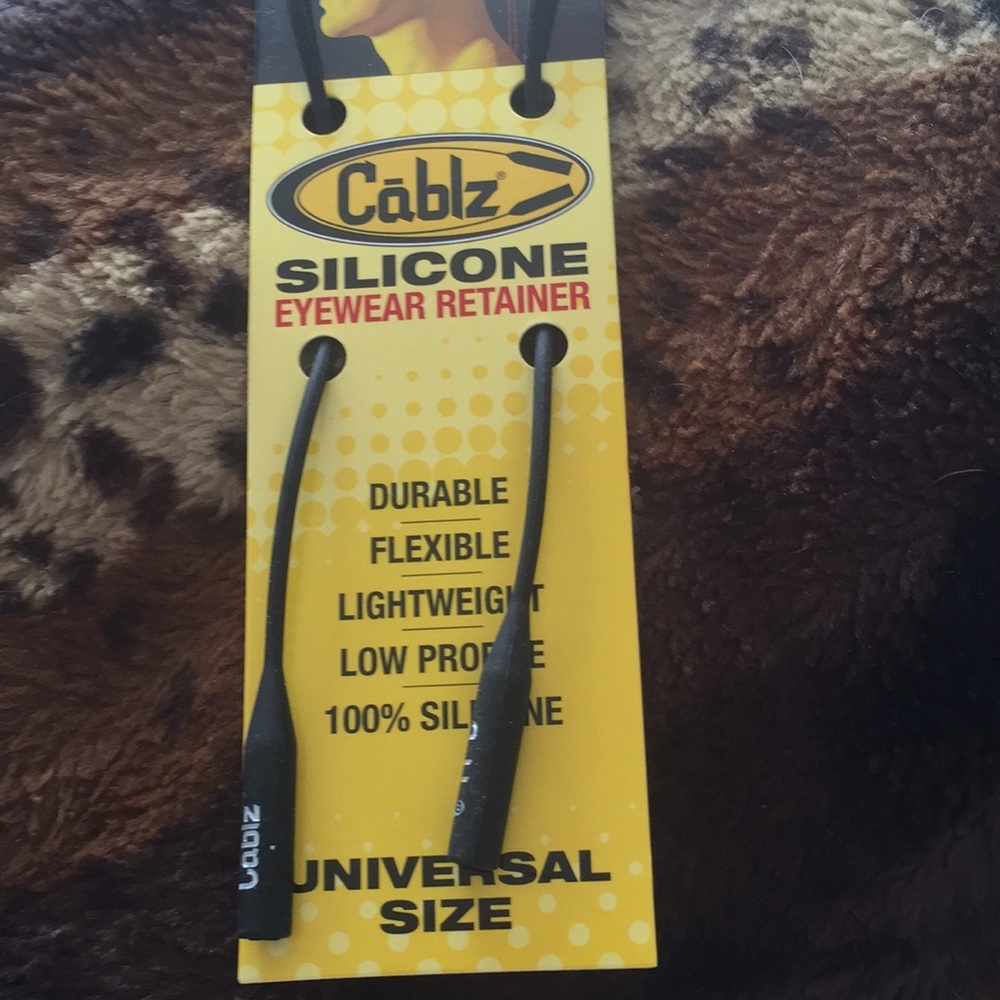 Cablz silicone eye wear retainer durable flex